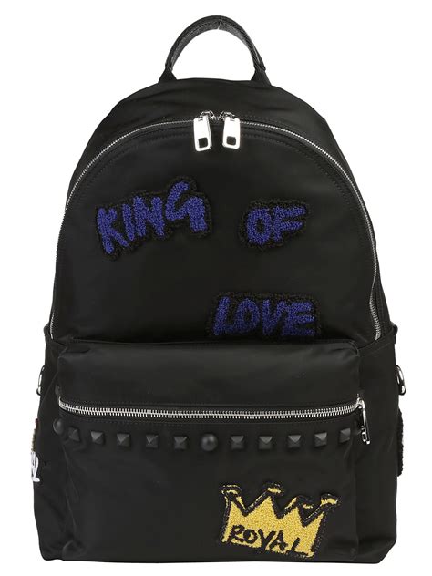 dolce gabbana backpack|dolce and gabbana men's bags.